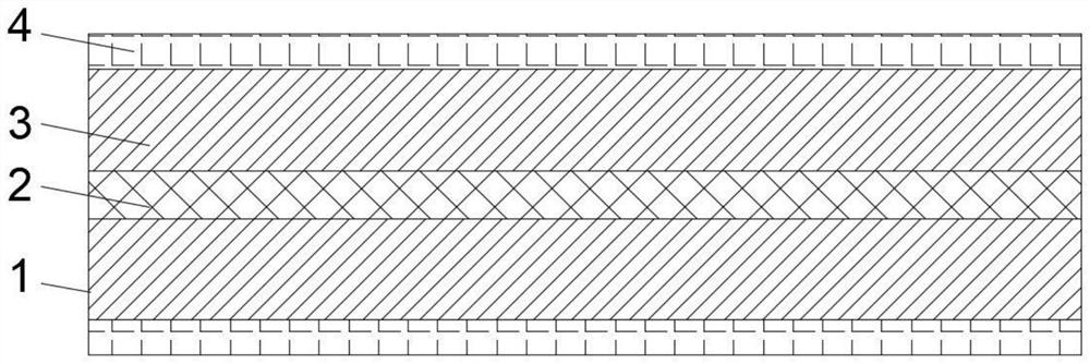 Artificial board processed by using reeds