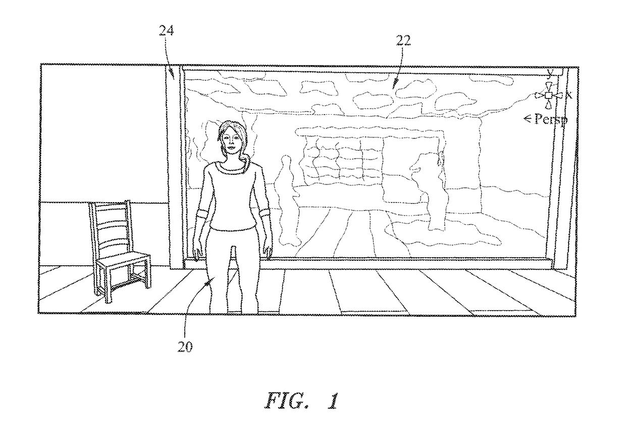 Methods for teaching and instructing in a virtual world including multiple views