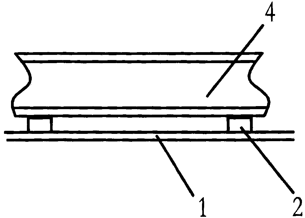 Composite material long purlin milling flexible tool and clamping method of same