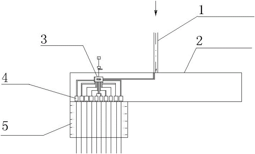 Production method of single-cake 576f super-multihole POY (pre-oriented yarn)