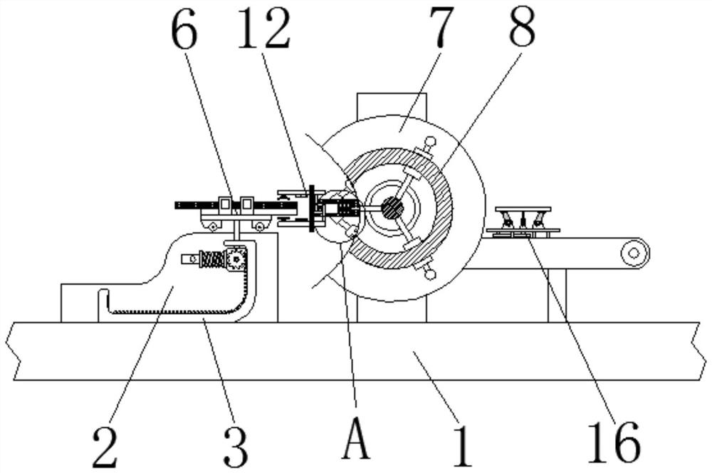 Mobile phone display screen turn-over processing and carrying device