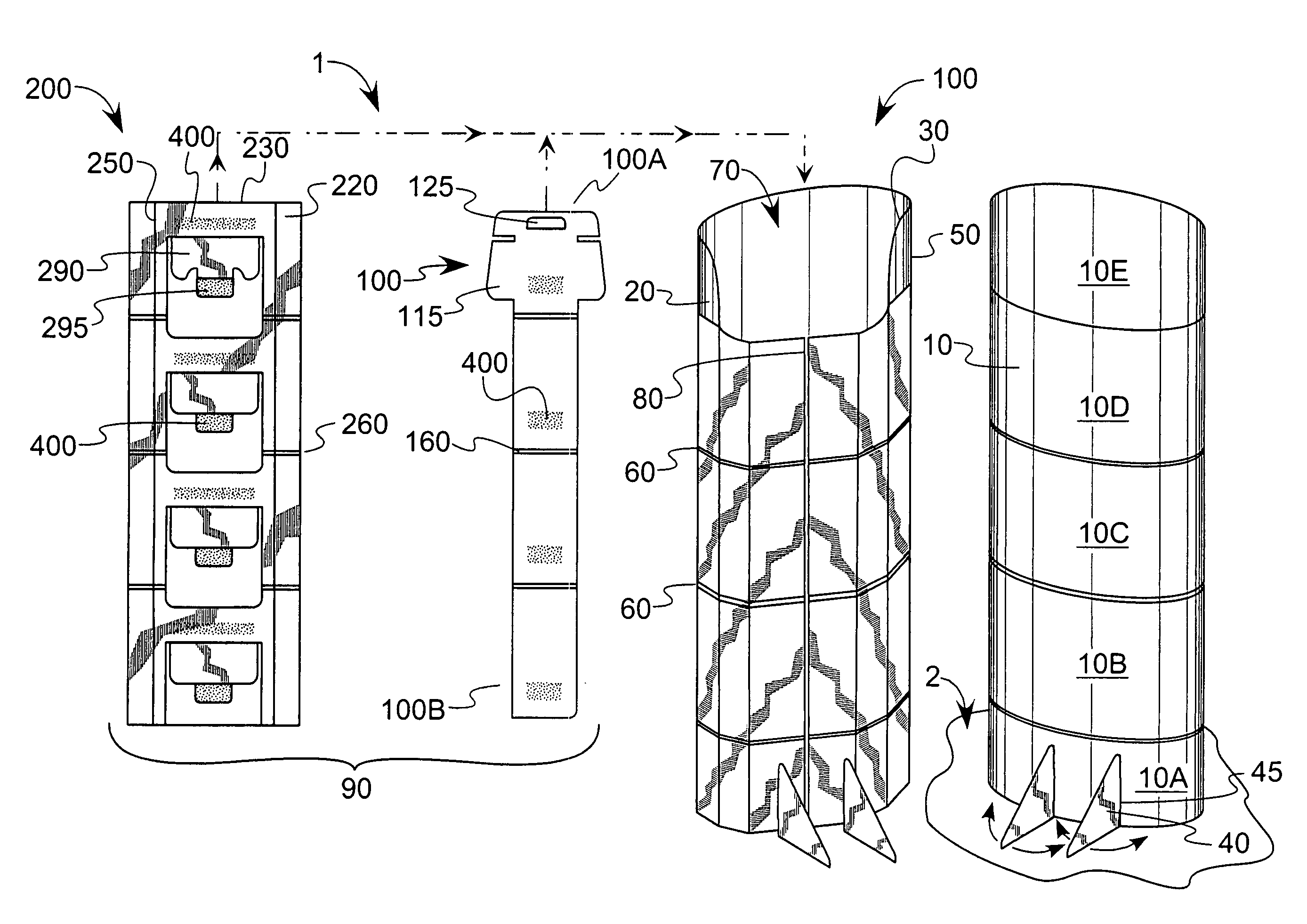 Stand-up display