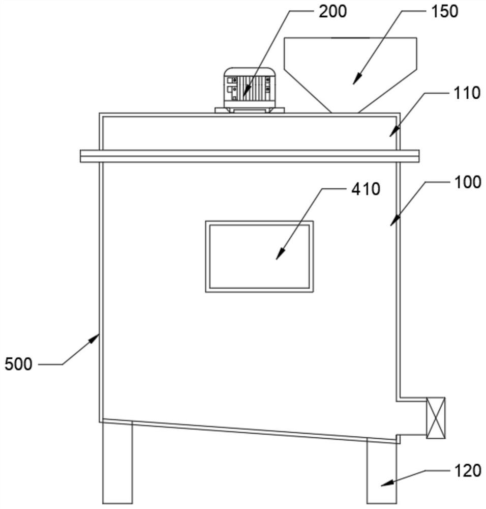 Desulfurized gypsum calcining device