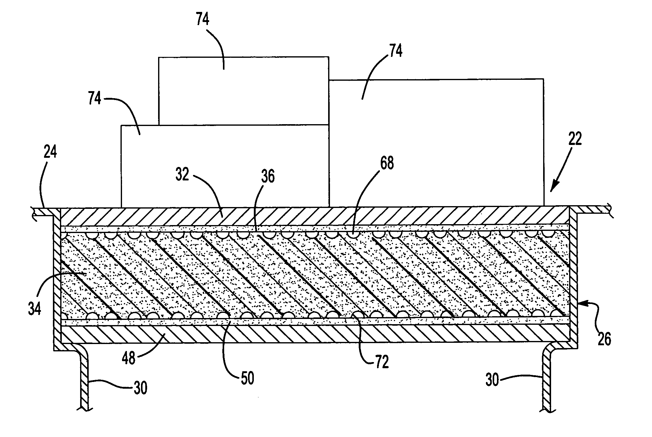 Load floor assembly