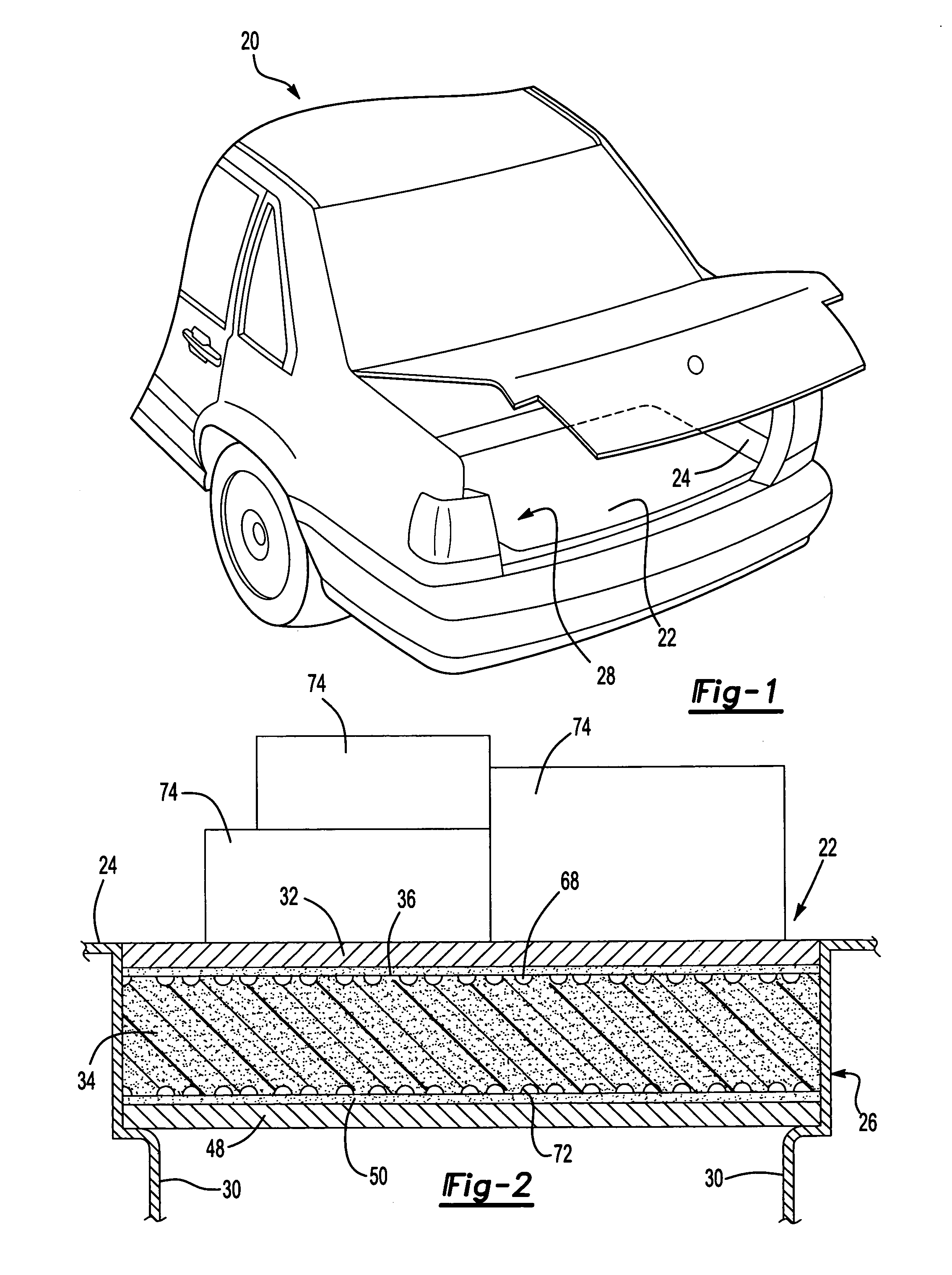 Load floor assembly