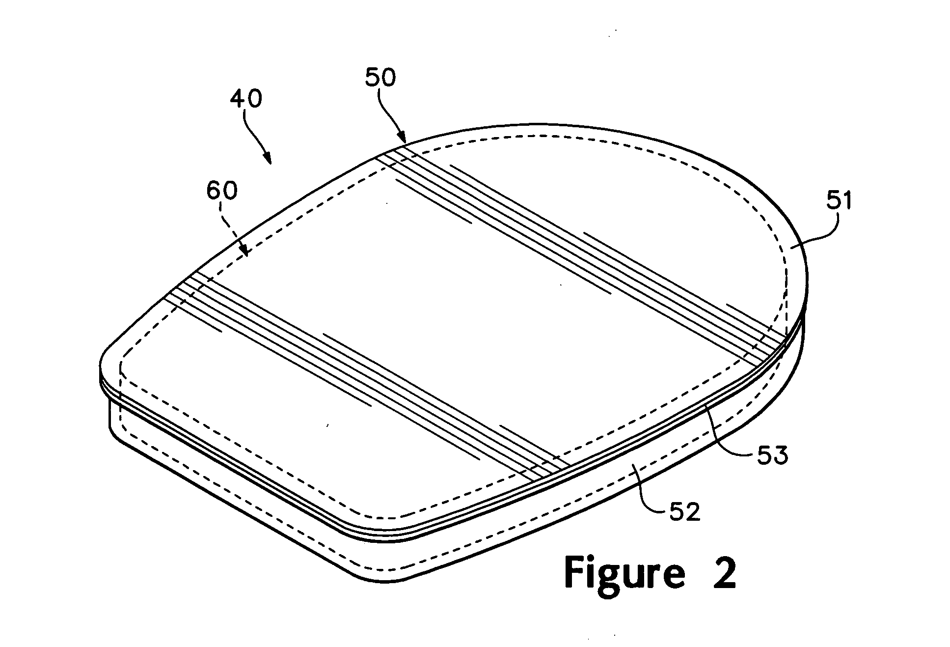 Fluid-filled bladder incorporating a foam tensile member