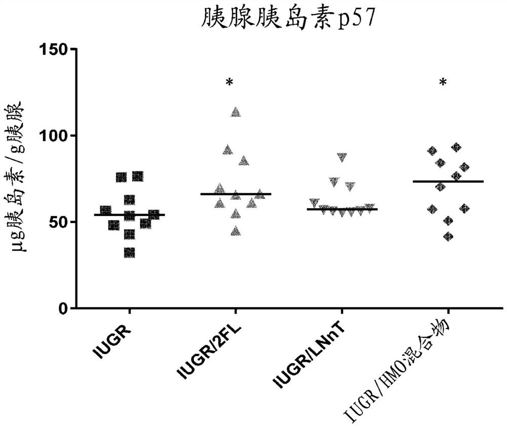 Infant nutritional composition for use in the enhancement of pancreatic maturation and insulin biosynthesis