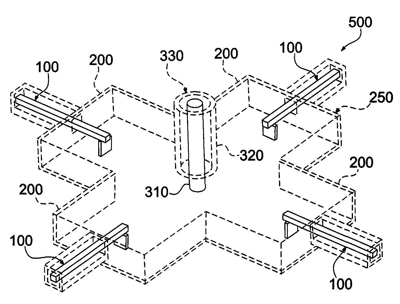 High frequency power combiner/divider