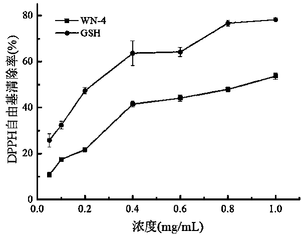 A kind of dandelion seed antioxidant tetrapeptide and preparation method thereof