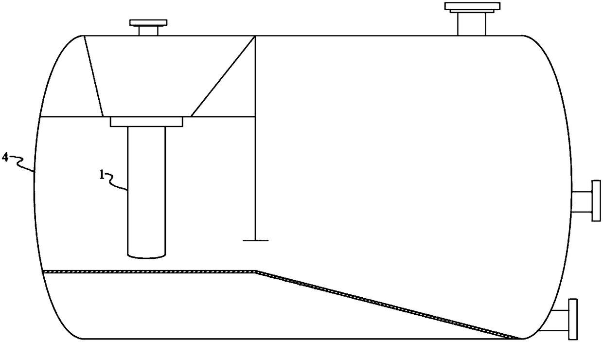 Efficient anaerobic fermentation process using agricultural comprehensive waste as raw material