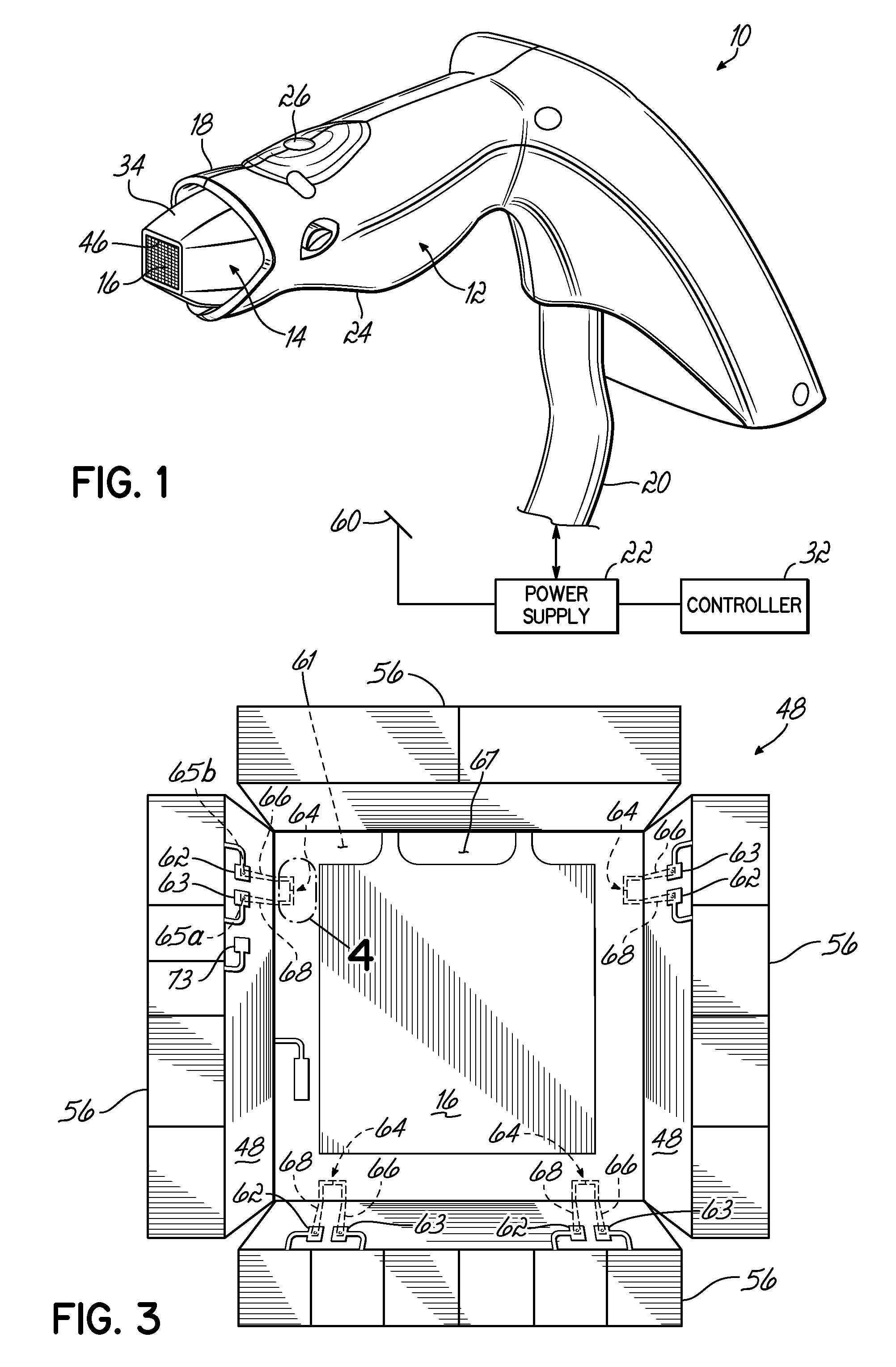 Temperature sensing apparatus and methods for treatment devices used to deliver high frequency energy to tissue