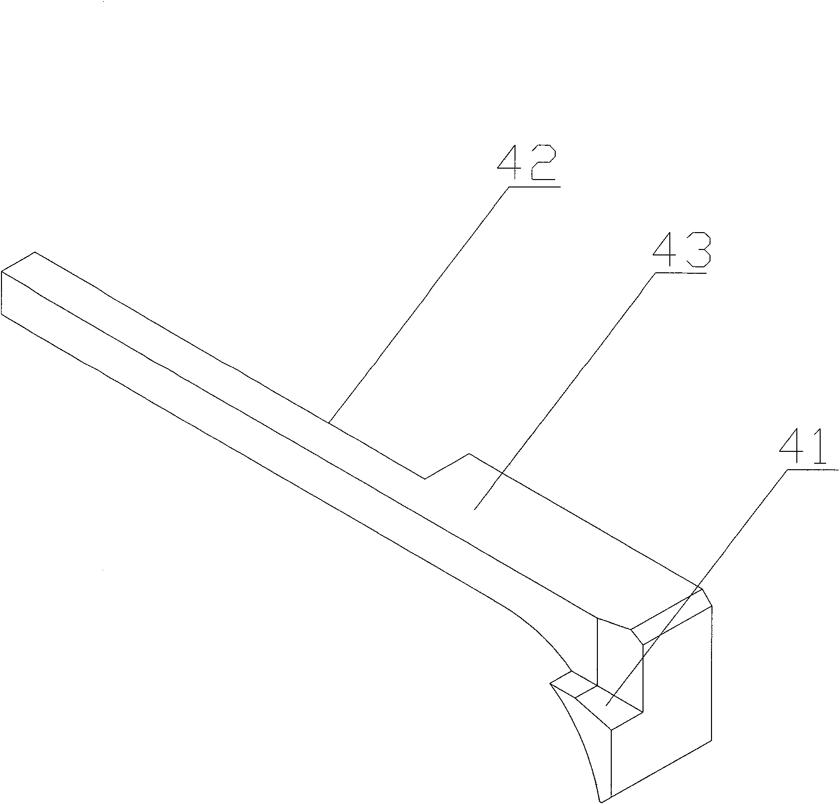 Circuit board introducing device of solder-reflow furnace