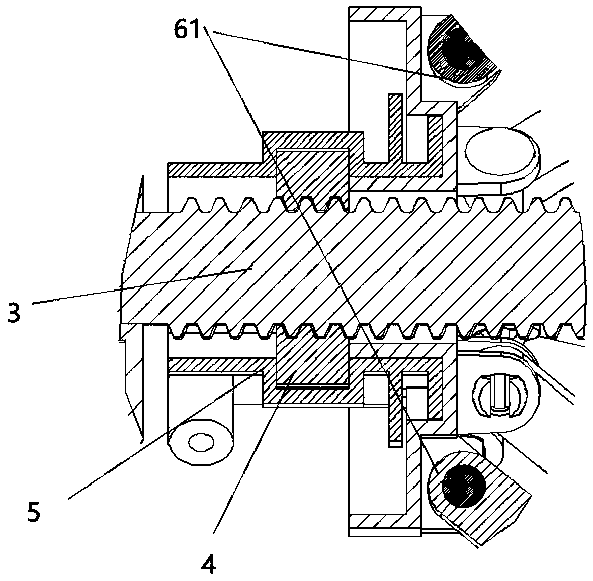 Device with air outlet