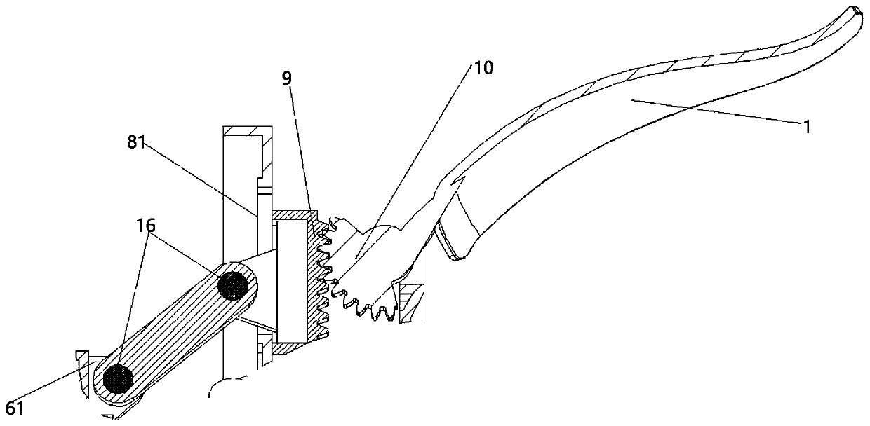 Device with air outlet