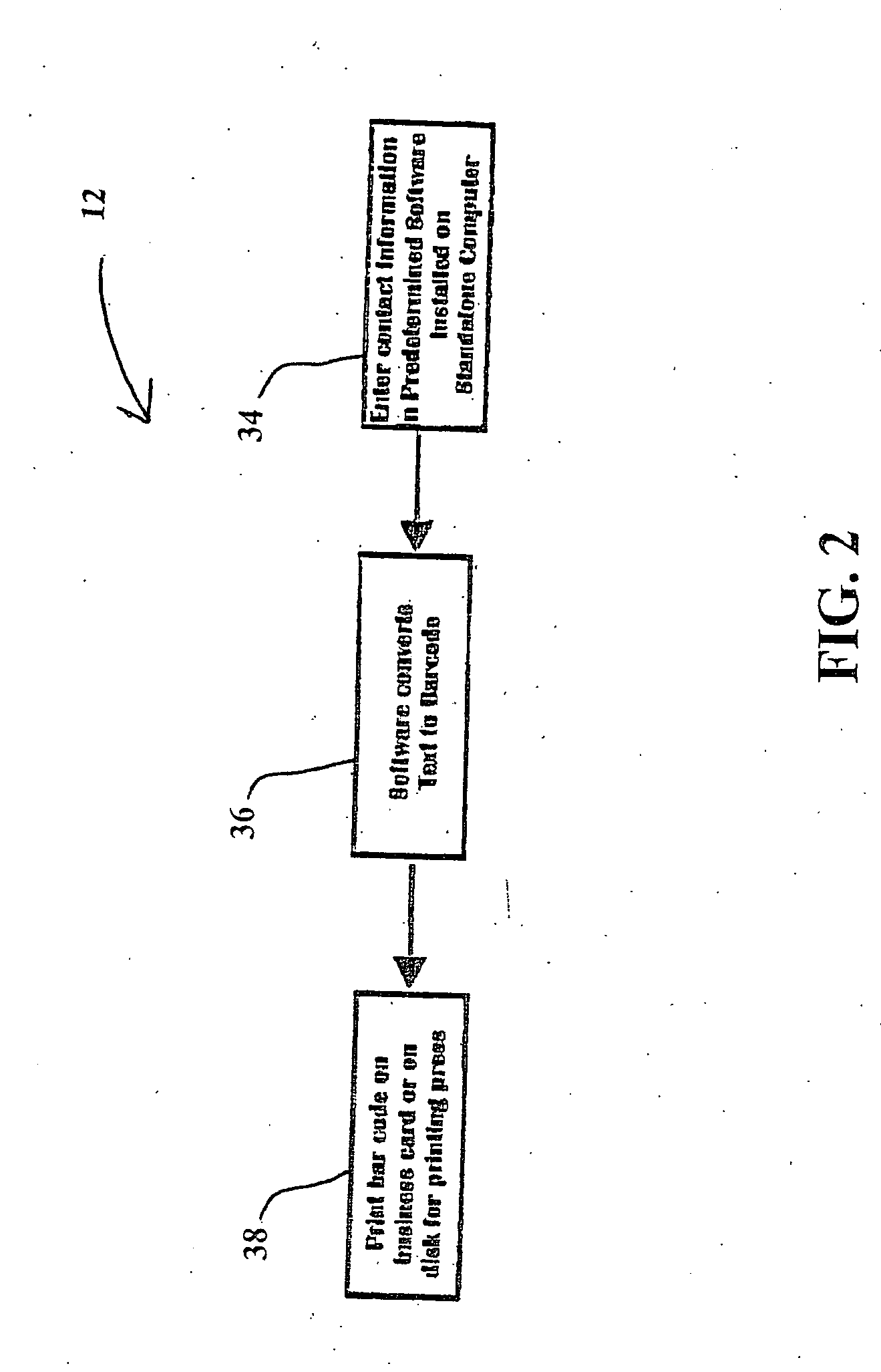 Bar-coded business card information capture and retrieval