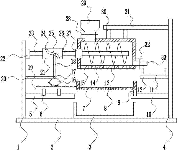 Agricultural mechanical equipment for efficient screening of soybean seeds