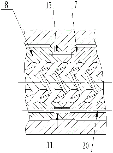 High pressure three screw pump