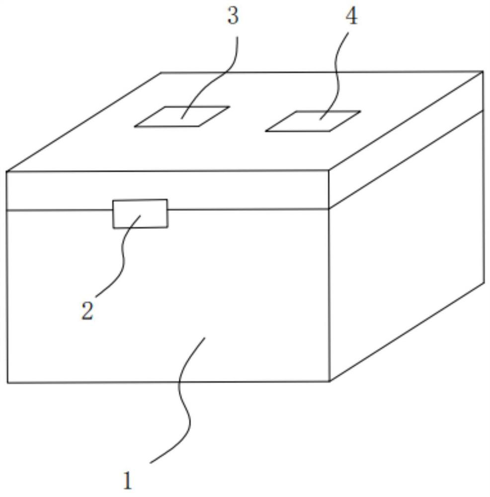 Transmission box and transmission management method