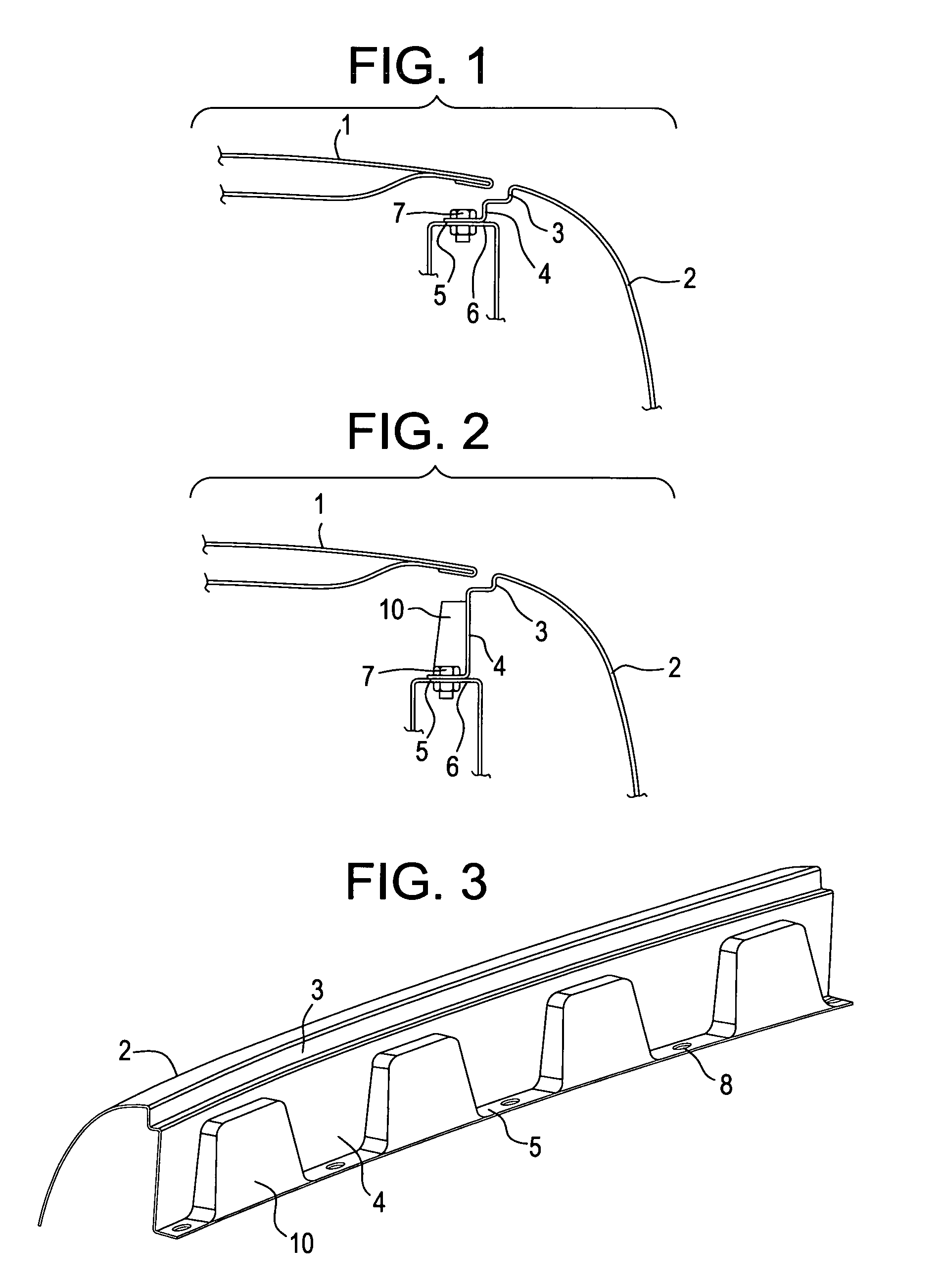 Energy absorbing vehicle fender