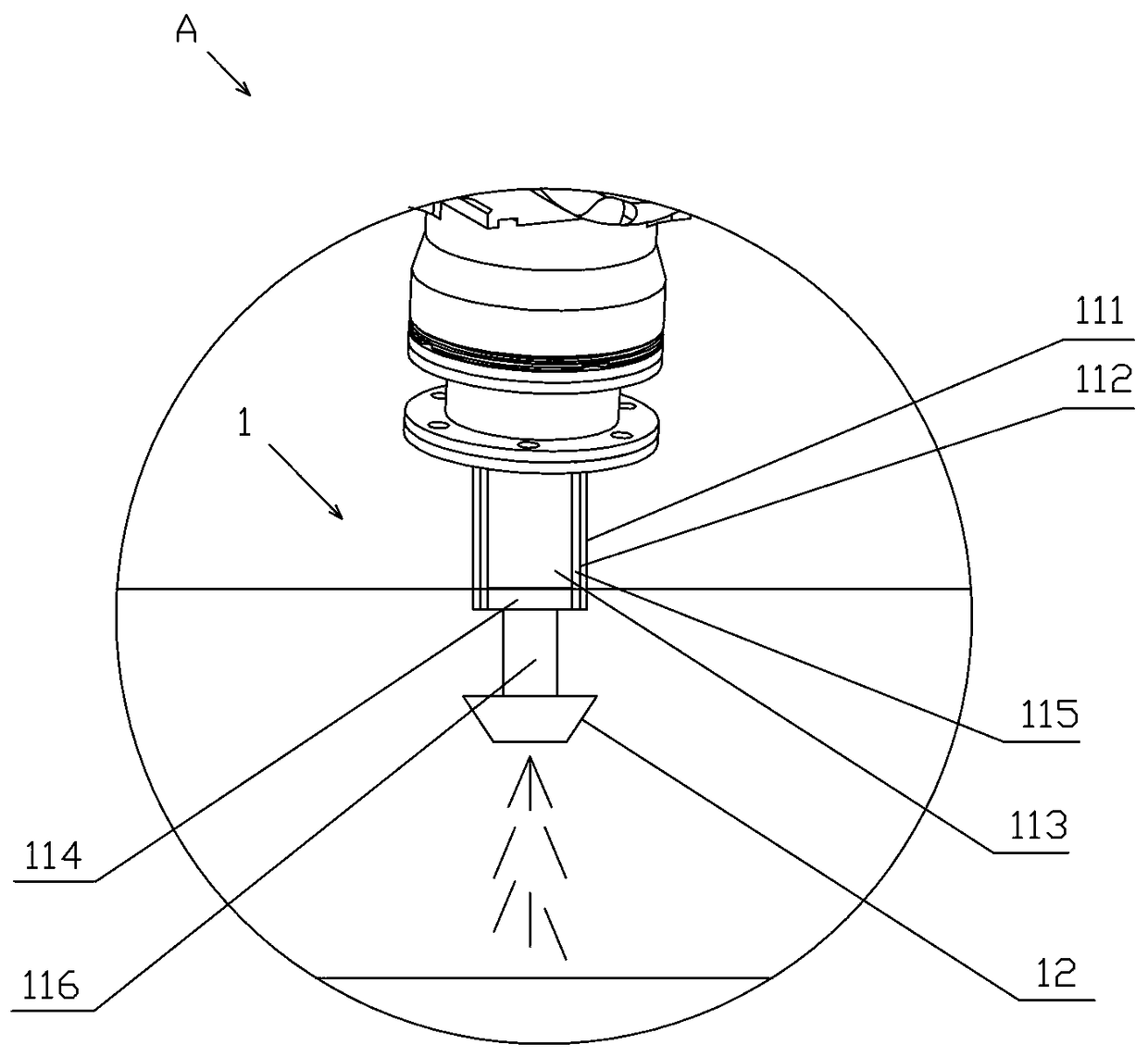 Intelligent glue application technology and equipment for special-shaped curved cutting piece for preventing glue solution accumulation and equipment thereof