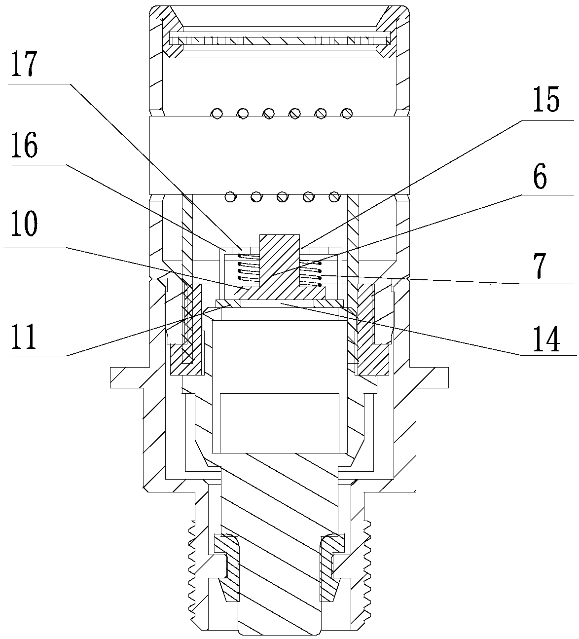 One-way ventilation electronic cigarette cartridge