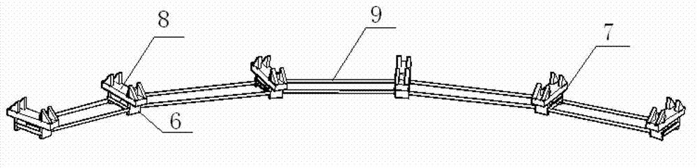 Manufacture method for double-curve H-shaped steel