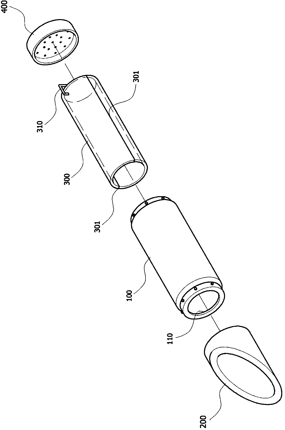 Sampler of soil for measuring optically stimulated luminescence age and storage apparatus of soil sample