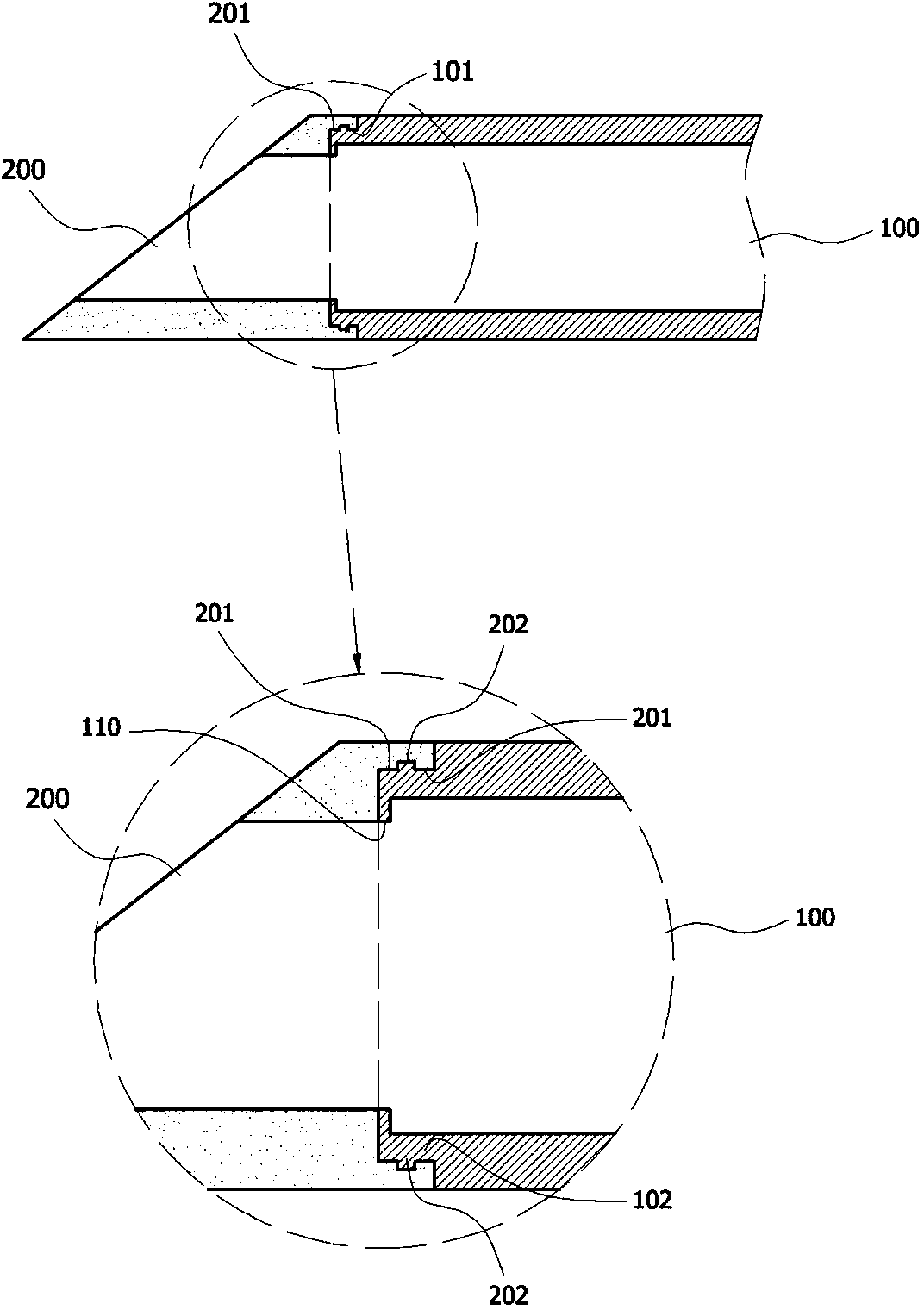 Sampler of soil for measuring optically stimulated luminescence age and storage apparatus of soil sample