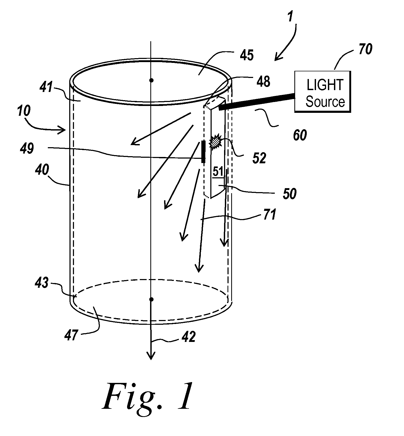 Illuminated surgical access system including a surgical access device and coupled light emitter