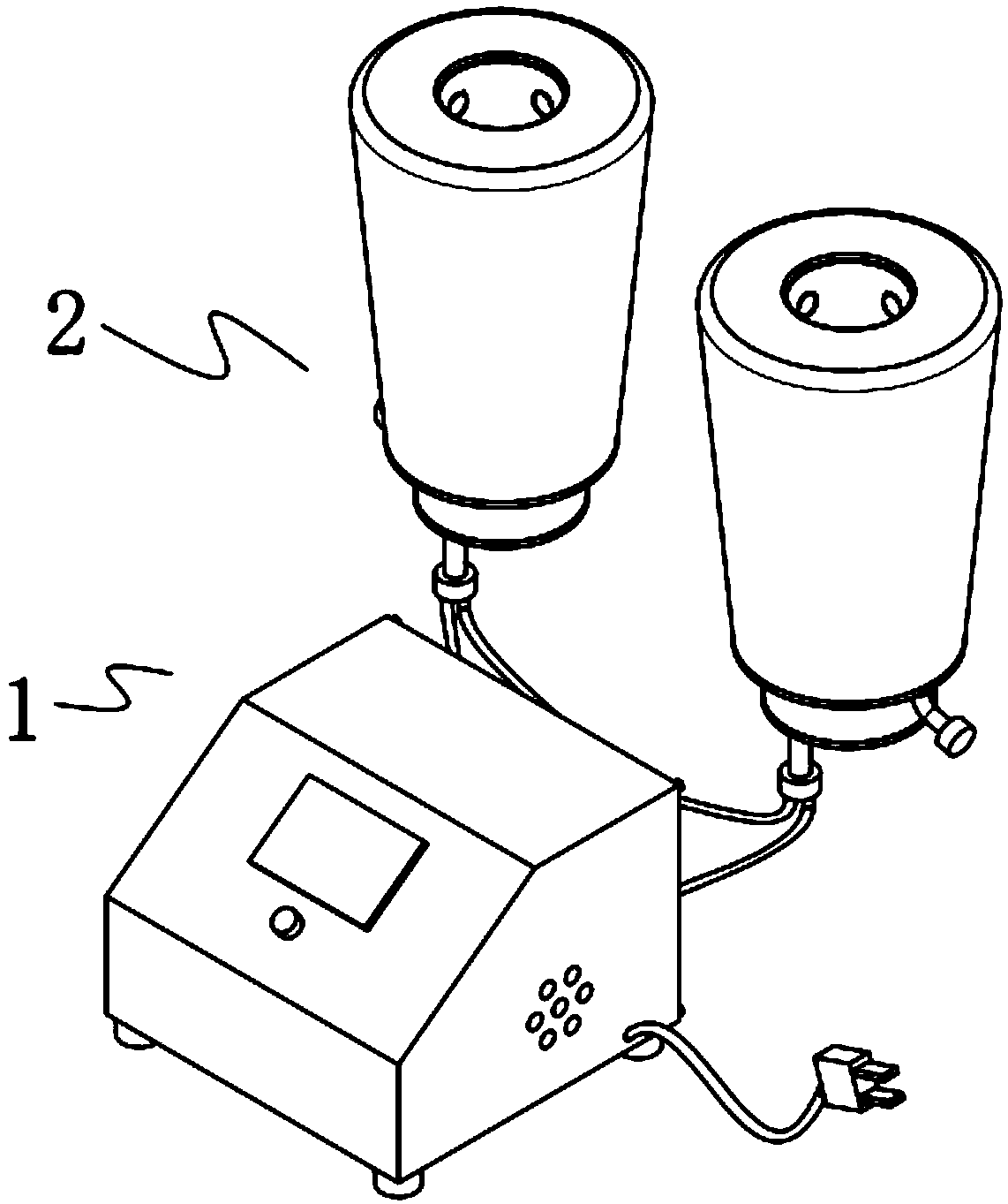 Rehabilitation device for treating upper limb swelling caused by upper limb lymphatic return barriers