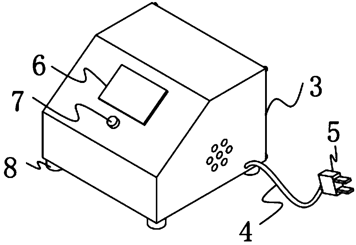 Rehabilitation device for treating upper limb swelling caused by upper limb lymphatic return barriers