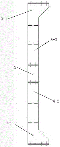 Combined type structure with recycling effect for underground engineering