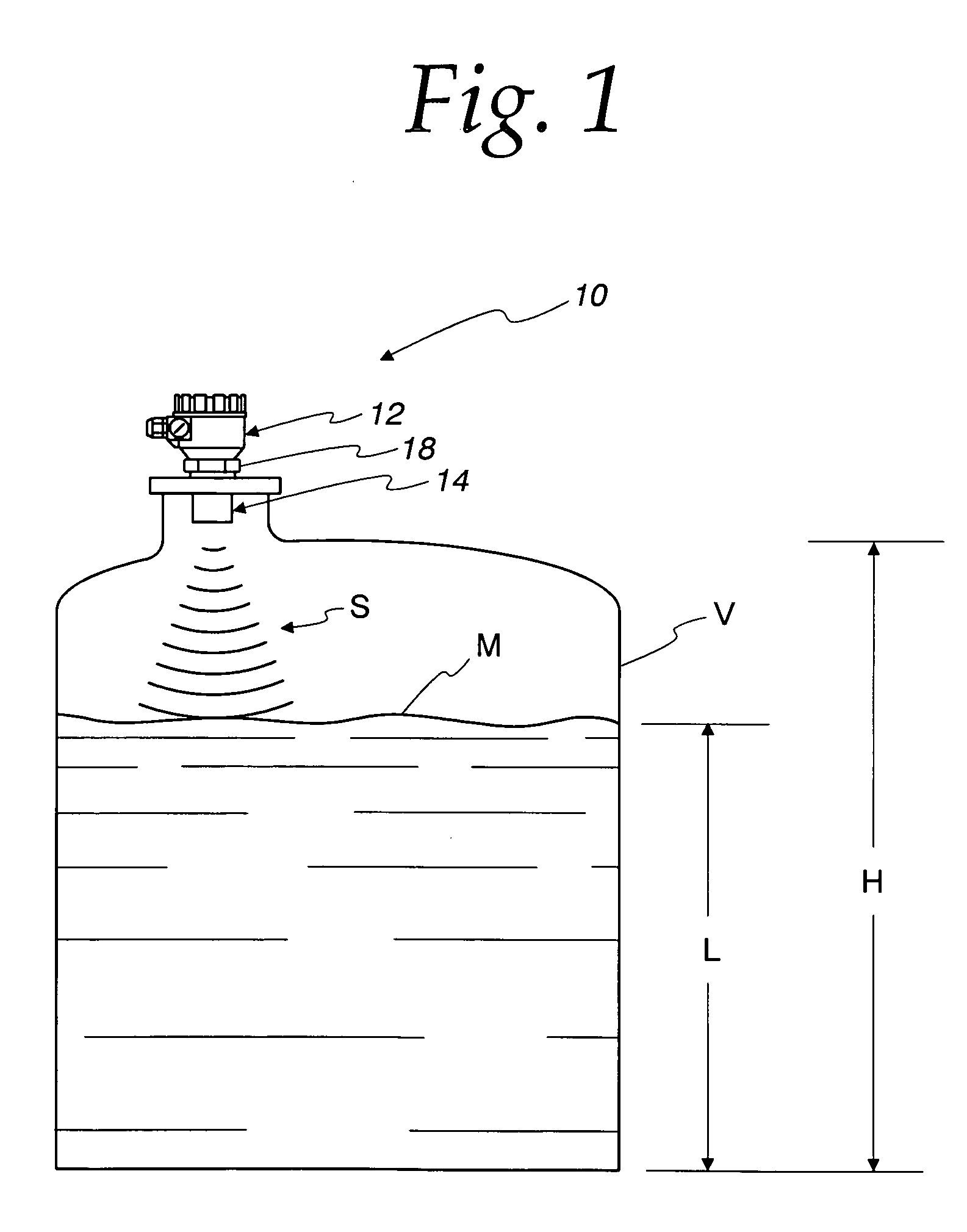 Process measurement instrument with target rejection