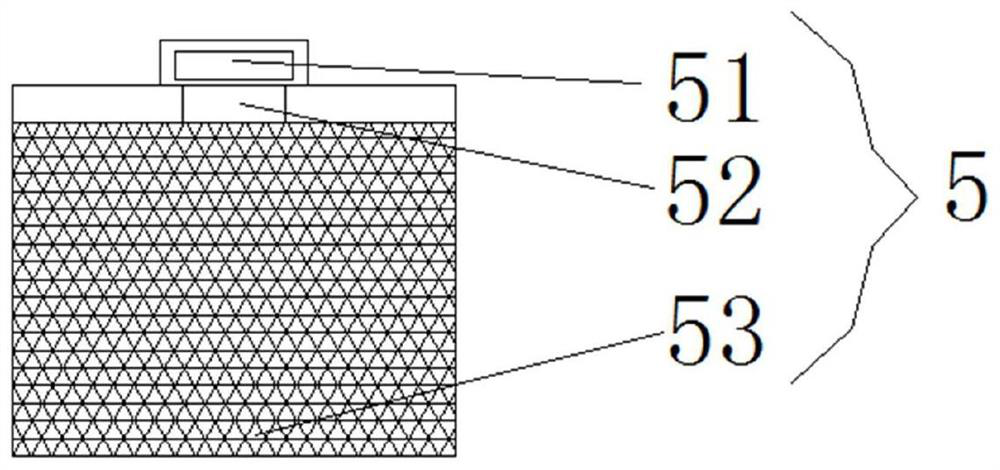 A filter device for harmful elements in ship exhaust