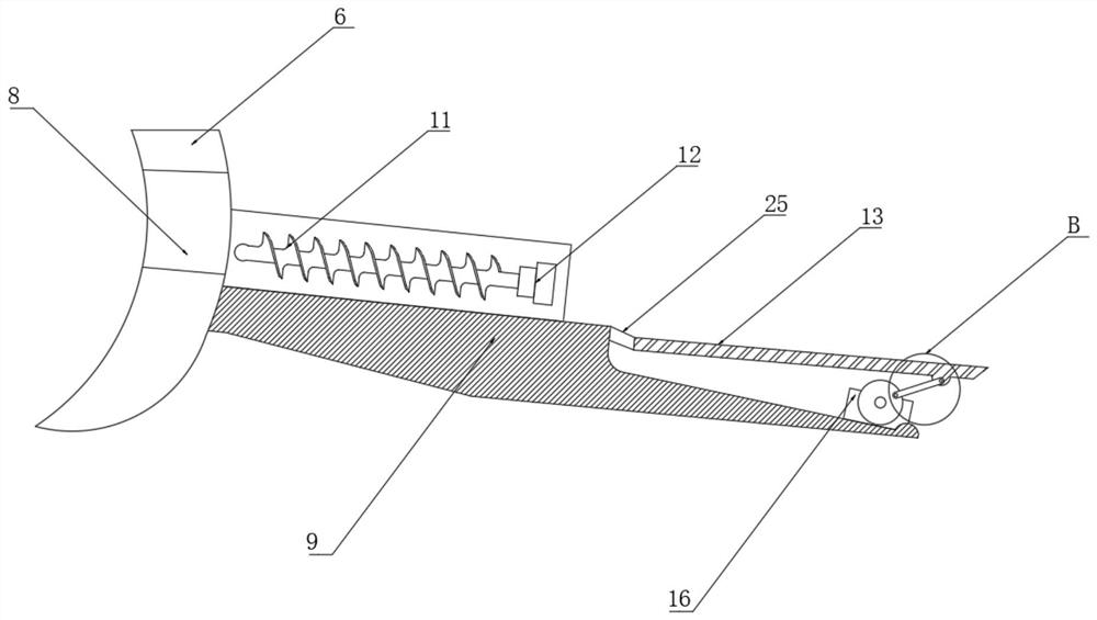 Soil turning device for tea planting