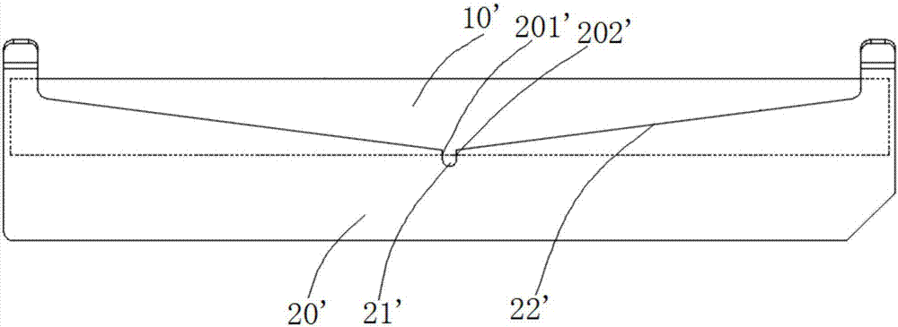 Efficient fully half-cut double-knife structure and printer thereof