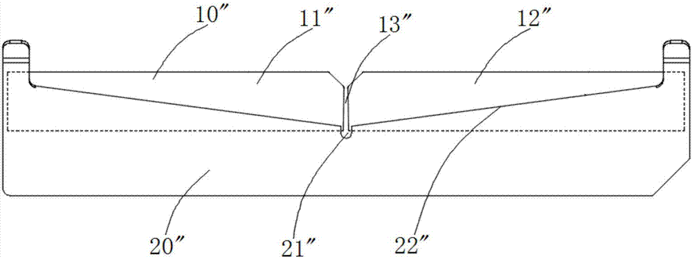 Efficient fully half-cut double-knife structure and printer thereof