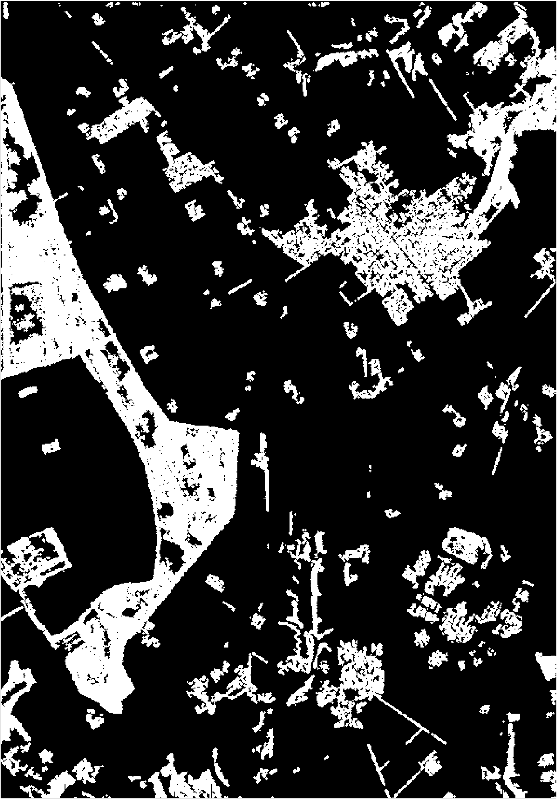 Polarimetric synthetic aperture radar image target detection method based on quotient space granular computing