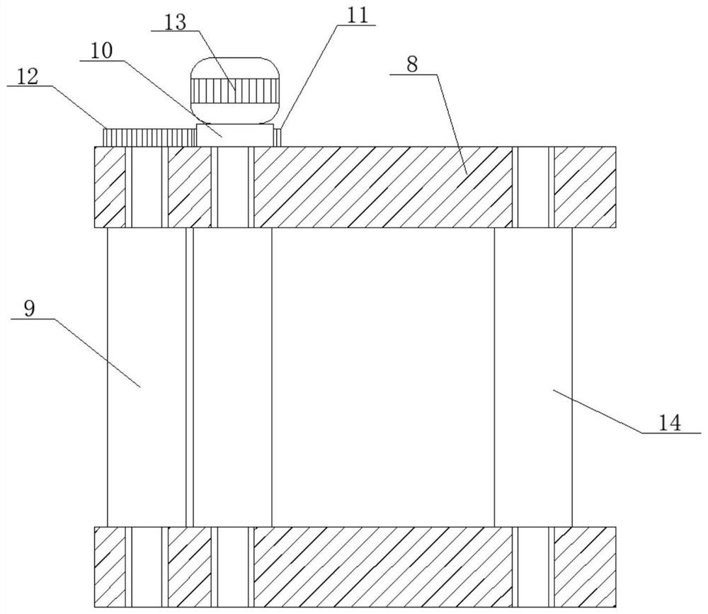 Biaxial stretching device for film production