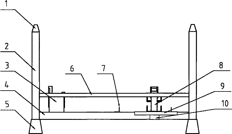 Adjustable transmission case pallet