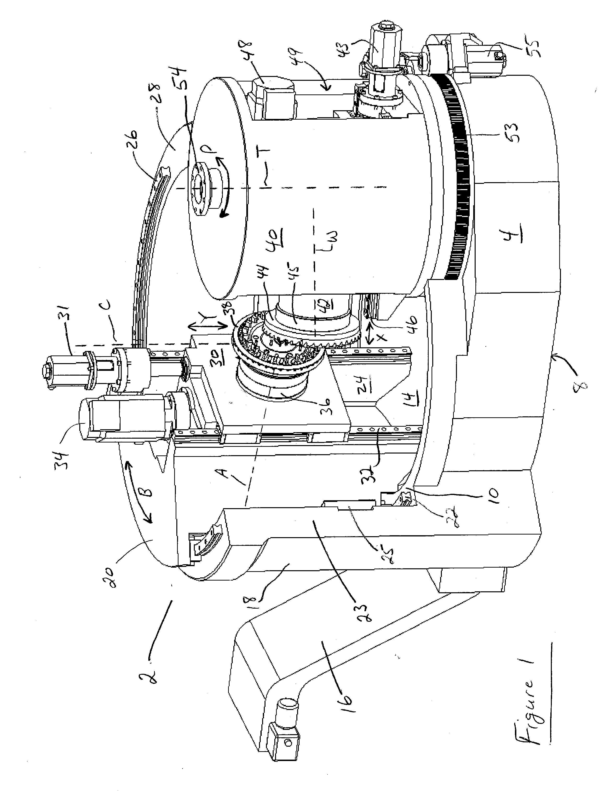 Gear processing machine