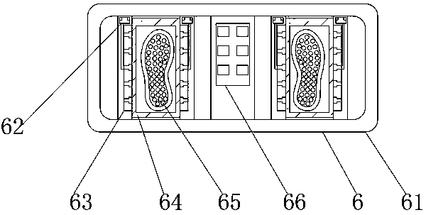 Portable foot massage device