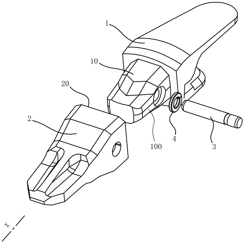 Stable bucket tooth, tooth seat and assembly for excavator