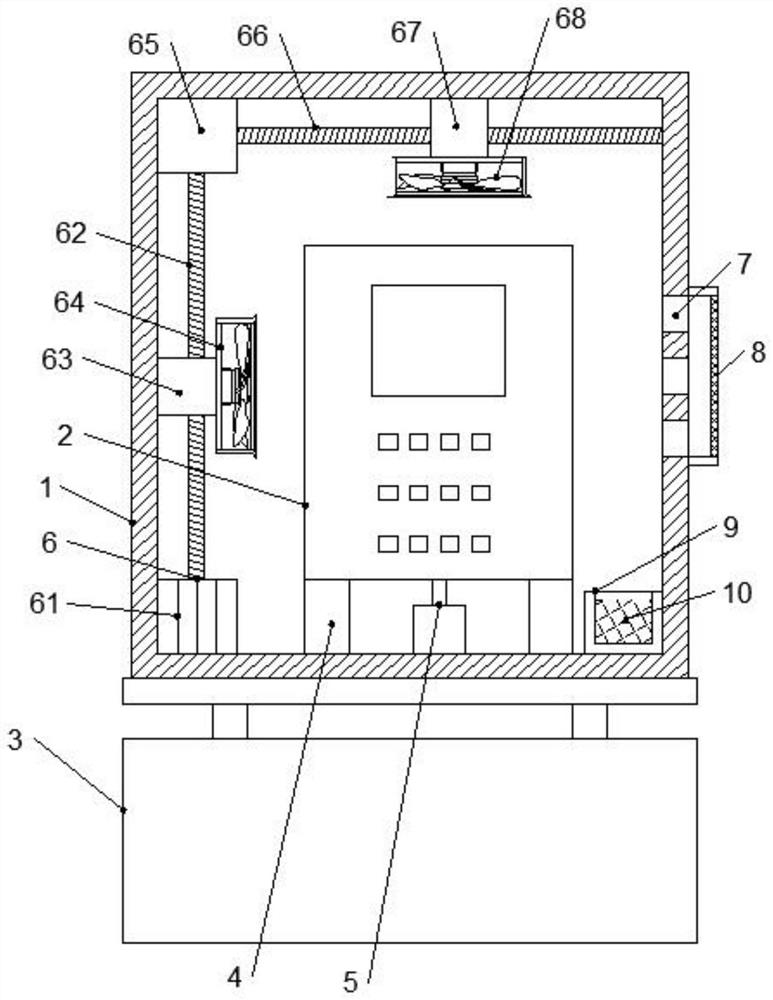 Heat dissipation frequency converter