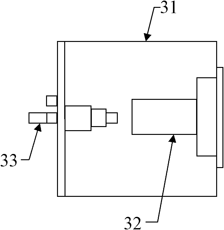 Optical fiber dispersion measurement system and use method thereof