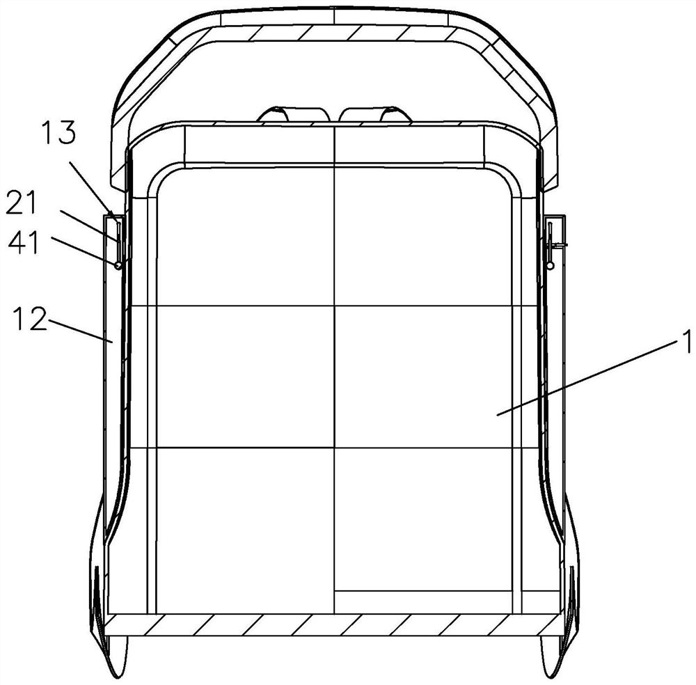 A knapsack electric sprayer