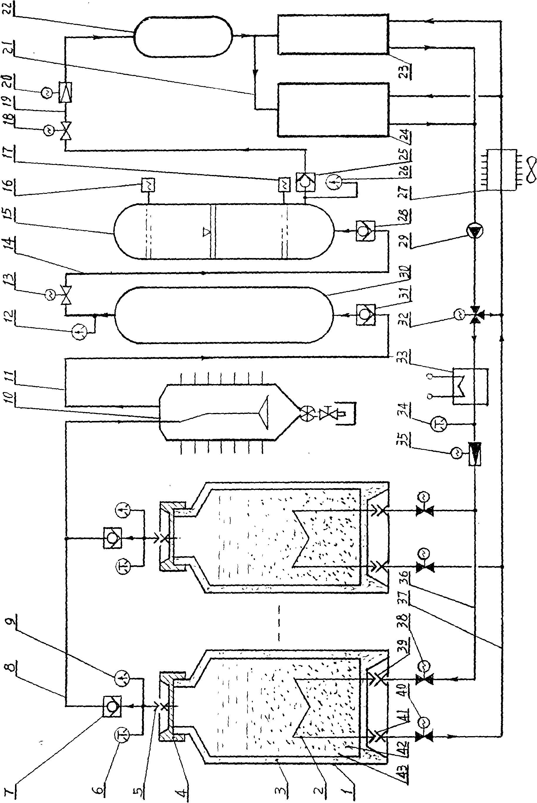 Mobile hydrolyzed-aluminum hydrogen production device