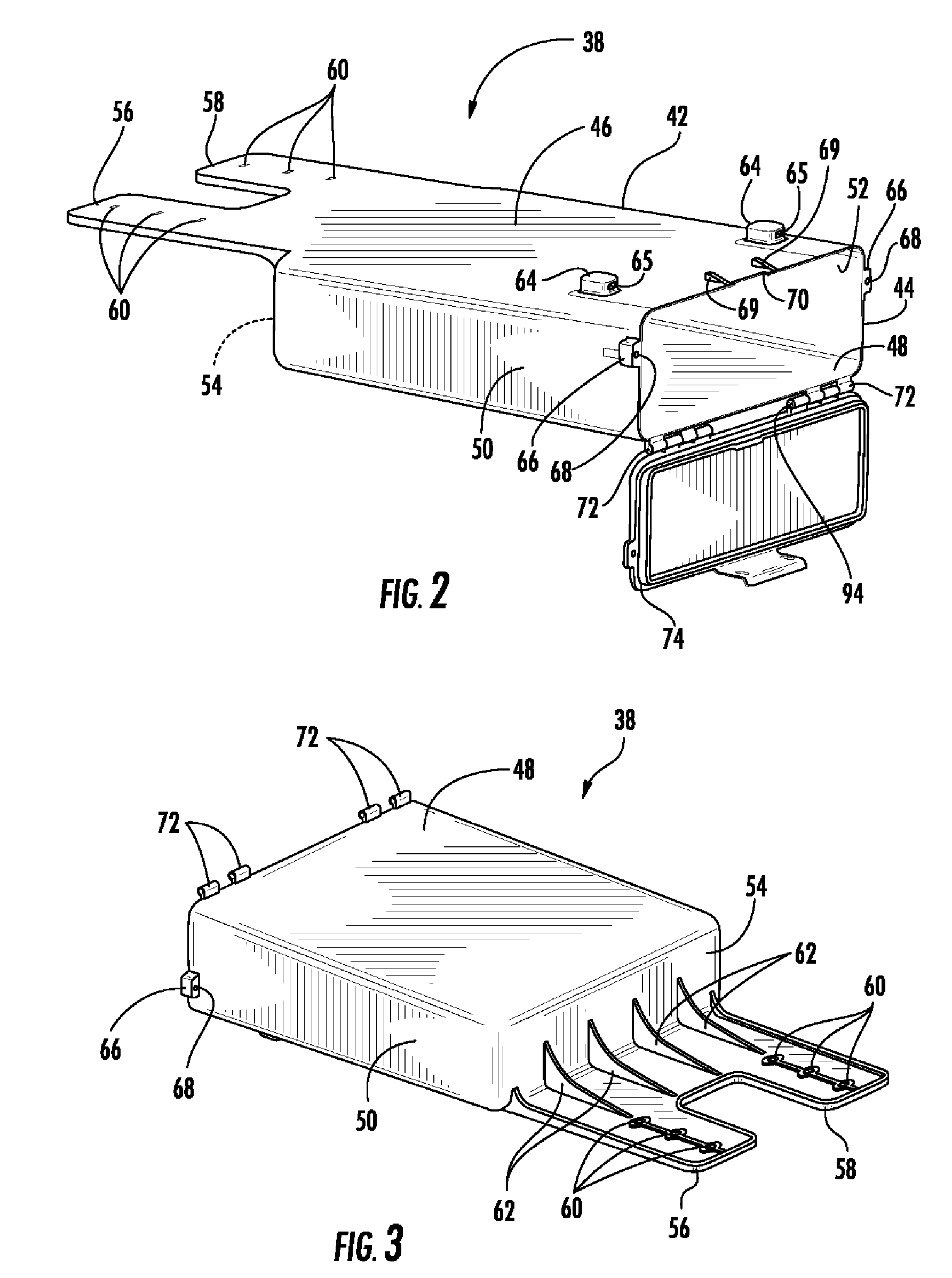 Secure life vest container