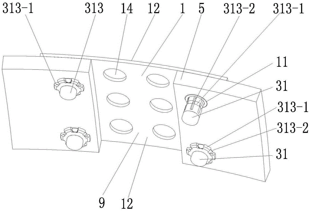 Laryngeal function repairing implanting system, fixing nail and nail gun