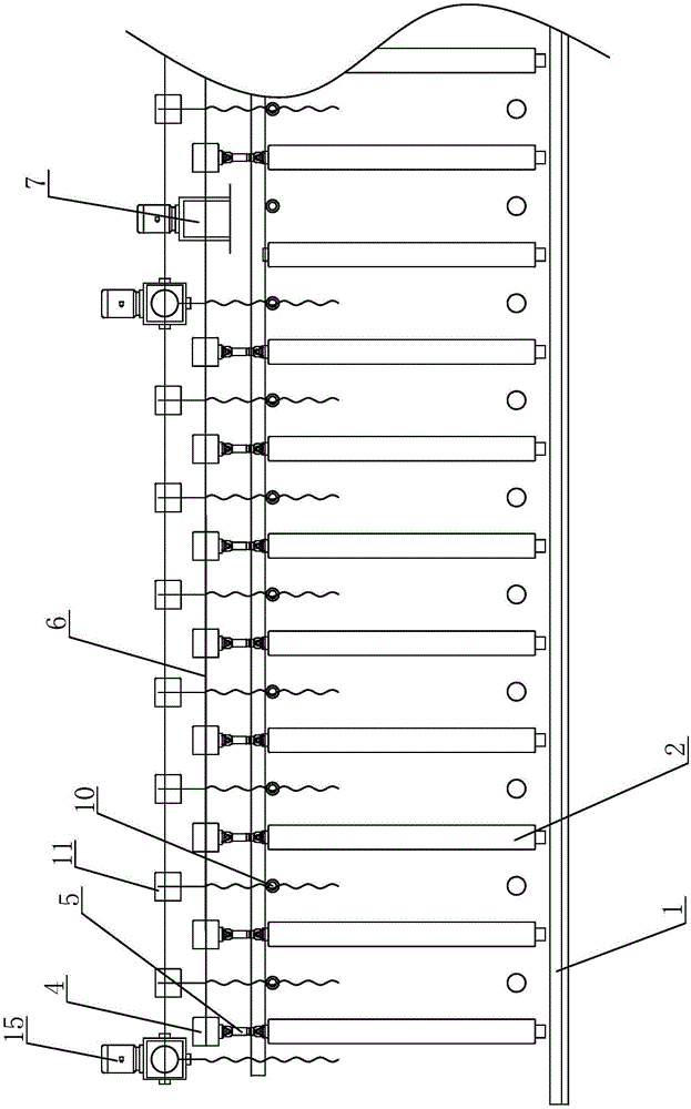 Integrated profile steel storage device